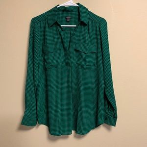 Ann Taylor factory long sleeve blouse